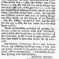 Western Star. (Stockbridge, Massachusetts) • 08-05-1794 - Azubah Wood (wife).gif